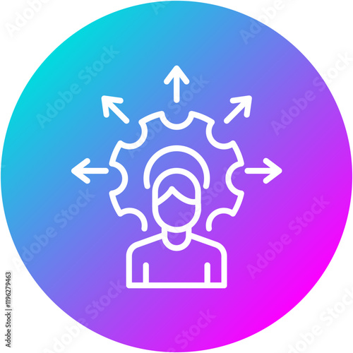Capacity Utilization Icon