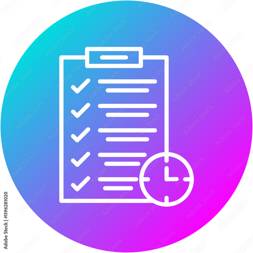 Task Deadline Icon Task Deadline Icon