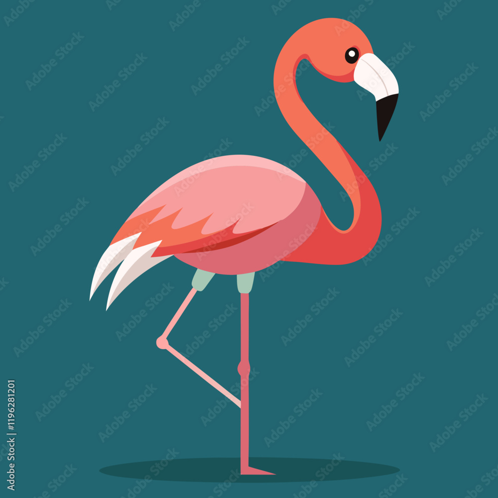 Fototapeta premium flamingo vector illustration