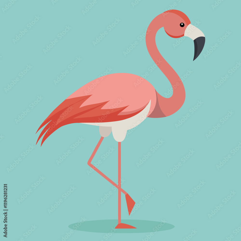 Fototapeta premium flamingo vector illustration