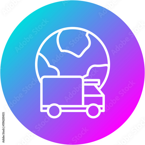 International Shipping Icon