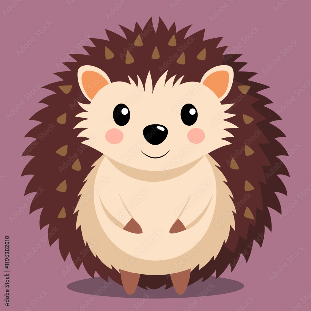 vector illustration of an hedgehog vector illustration of an hedgehog
