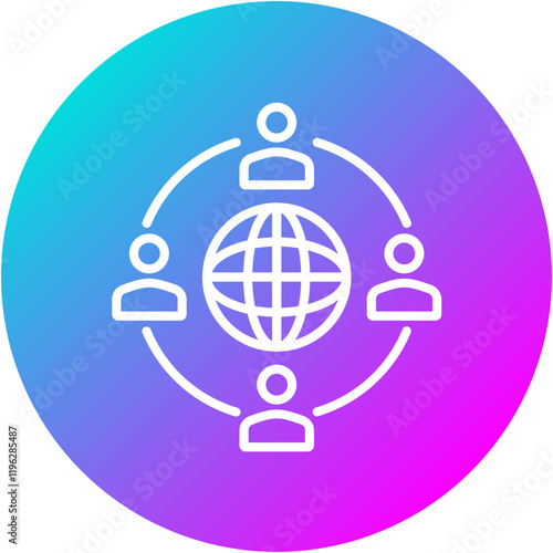 Outsourcing Icon