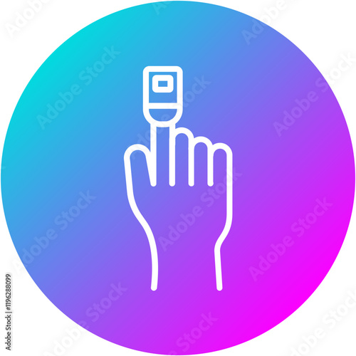 Blood Oxygen Level Icon