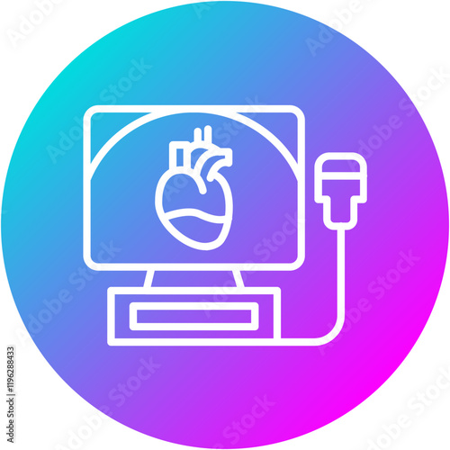 Echocardiogram Icon