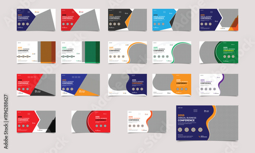 conference social media post web banner design.