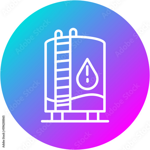 Empty Reservoir Icon
