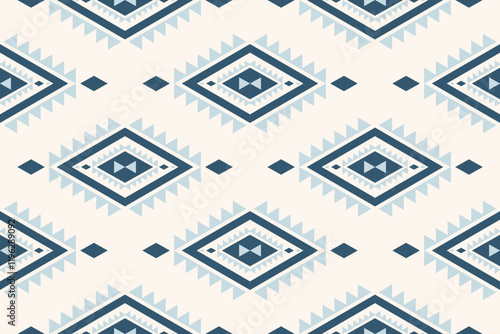 Geometric ethnic seamless pattern traditional. Design for background, wallpaper, fabric, clothing, carpet, textile, batik, embroidery.