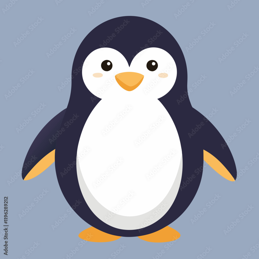 Obraz premium penguin vector illustration