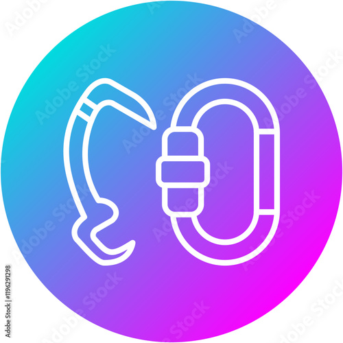 Climbing Protection Icon