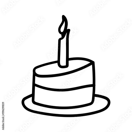 vector cake