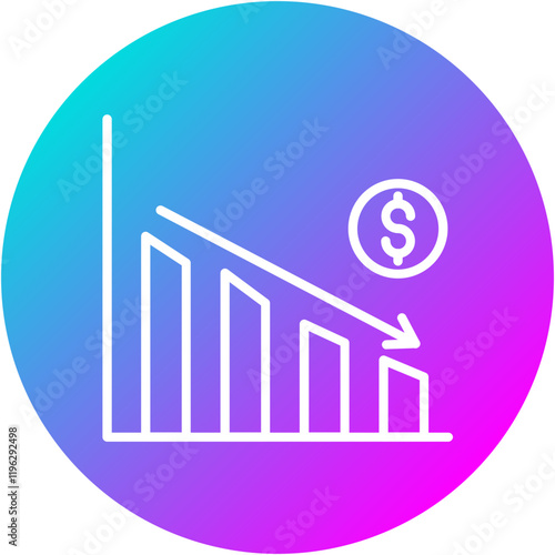 Economic Downturn Icon