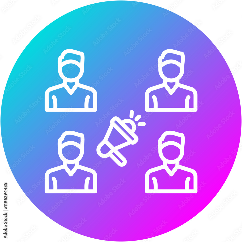 Employee Engagement Icon Employee Engagement Icon