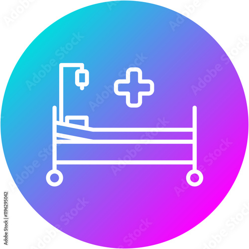 Hospital Bed Icon