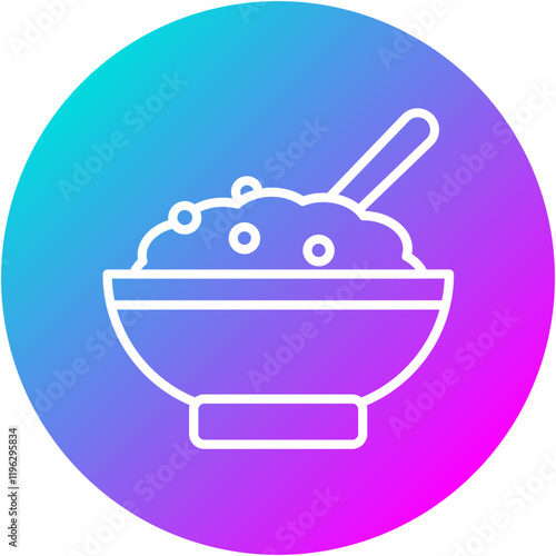 Porridge Bowl Icon