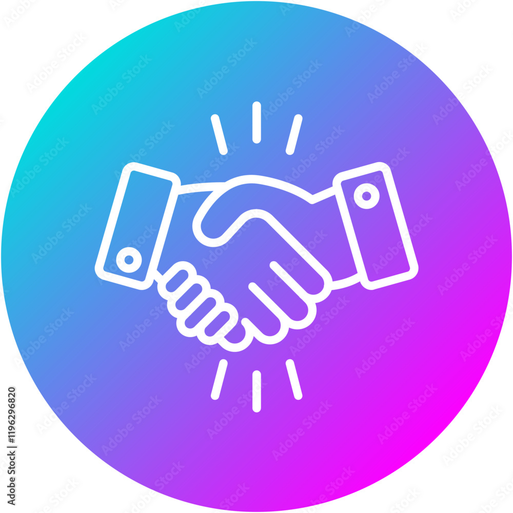 Obraz premium Handshake Icon