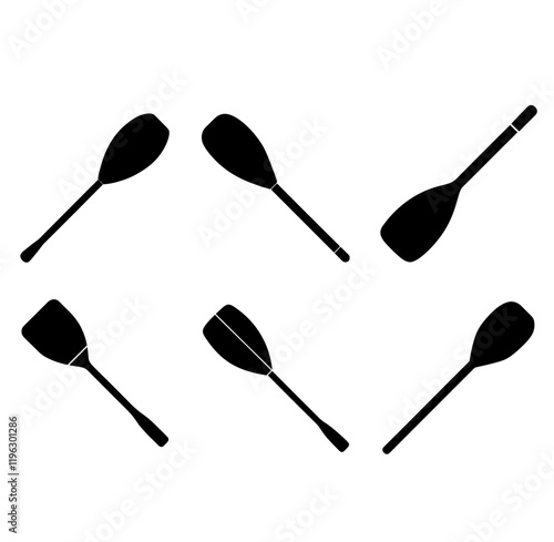 Paddle Icon Vector illustration
