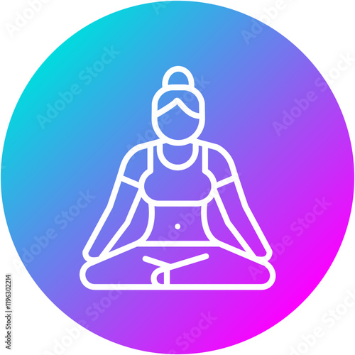 Yoga Pose Icon