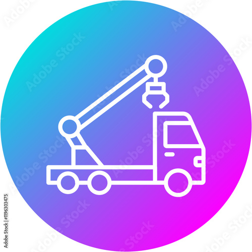 Grapple Truck Icon