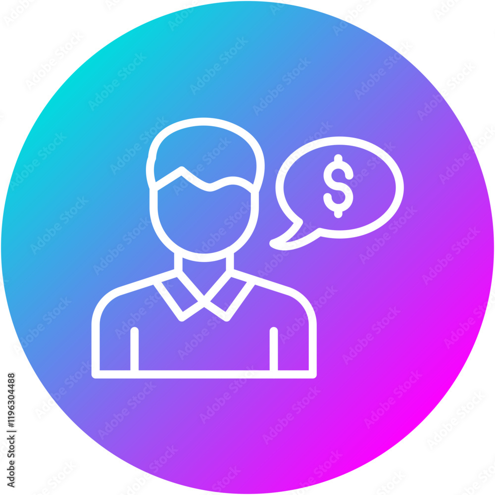 Salary Negotiation Icon Salary Negotiation Icon