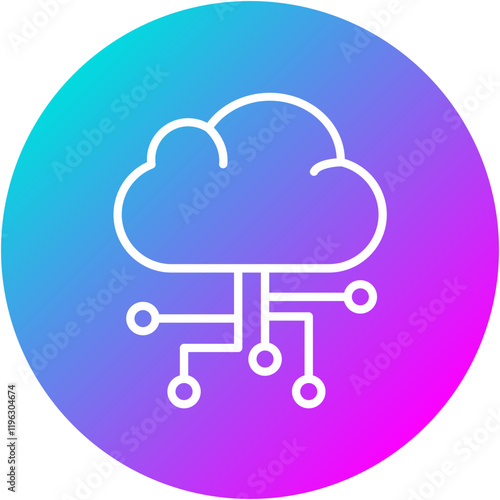 Cloud Computing Icon