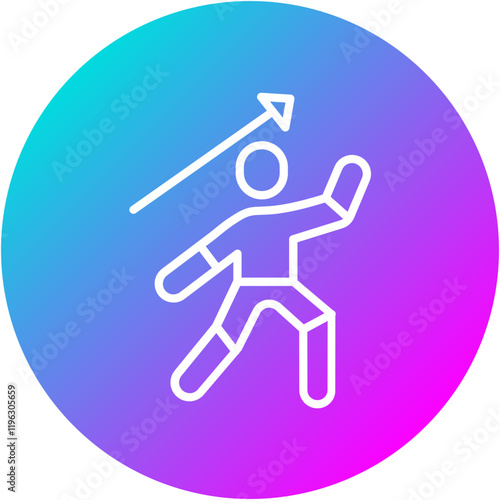 Javelin Throw Icon