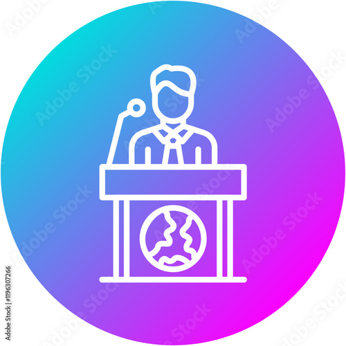 News Anchor Icon