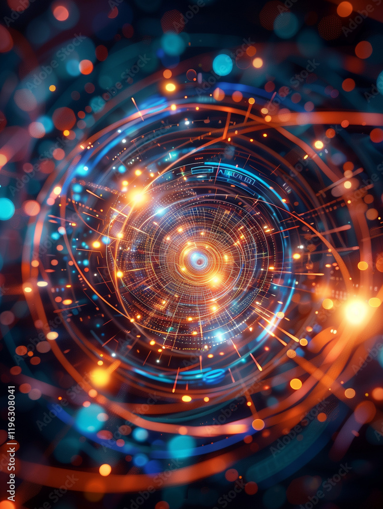 abstract quantum background abstract quantum background