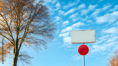 Isolated german city limit sign of kaiser wilhelm koog located in schleswig-holstein. Willowbloom. Illustration photo