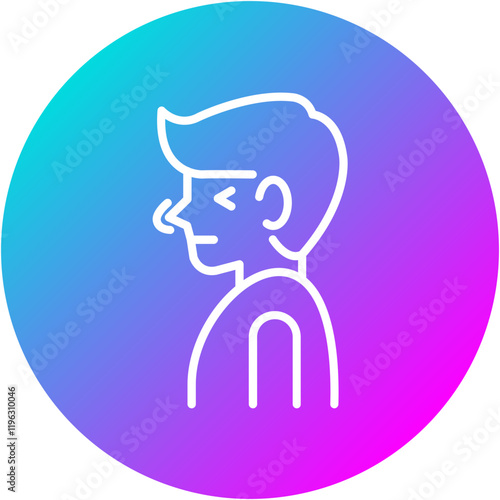 Nasal Congestion Icon