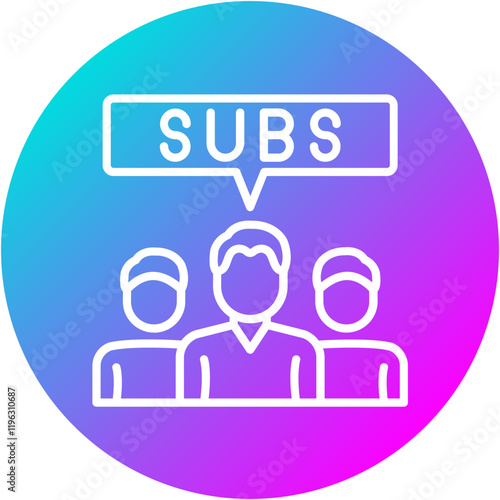Subscribers Icon