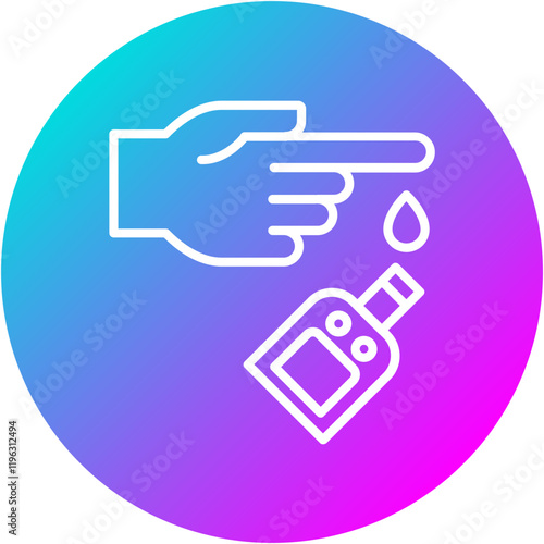Glucose Test Icon