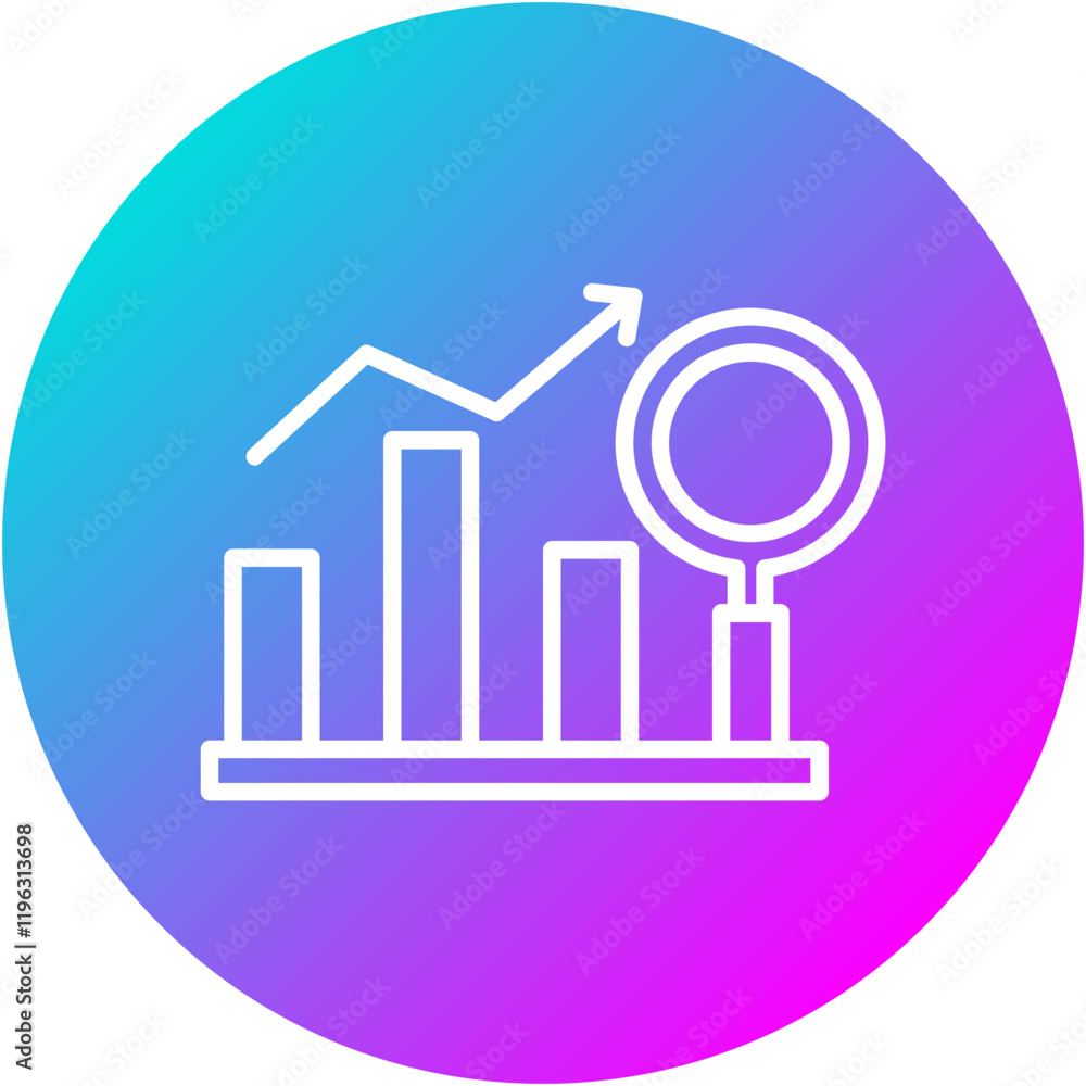 Obraz premium Predictive Analytics Icon