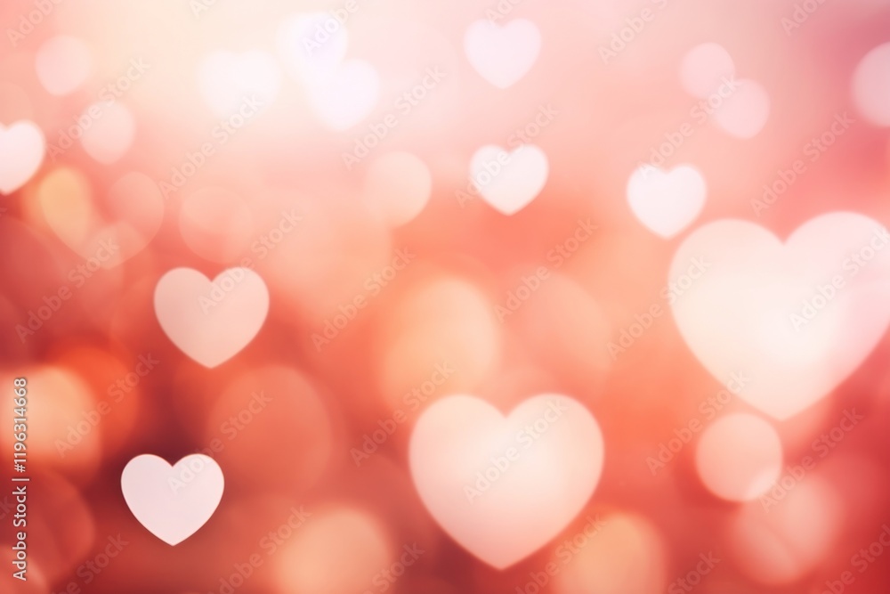Valentines background abstract bokeh illustration. Valentines background abstract bokeh illustration.