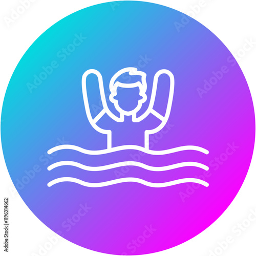 Drowning Icon