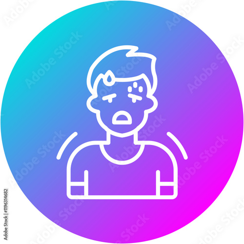 Exhausted Icon