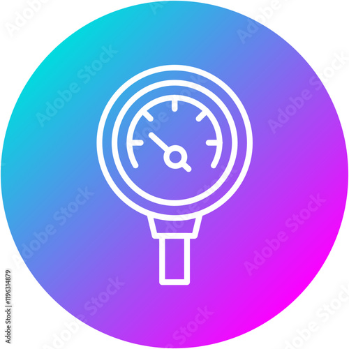 Pressure Gauge Icon