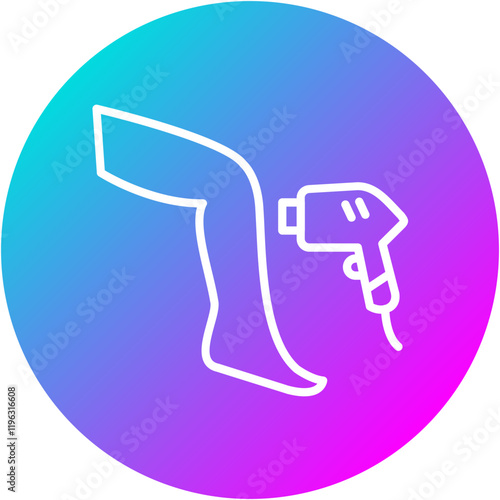 Laser Hair Removal Icon