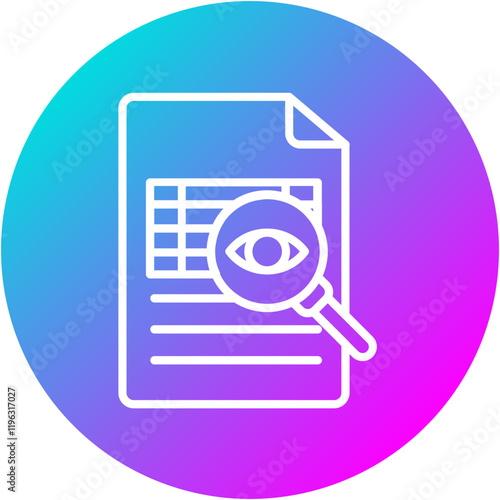 Audit Trail Icon