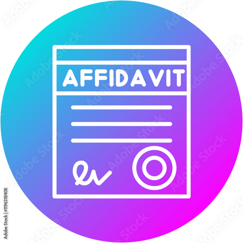 Affidavit Icon