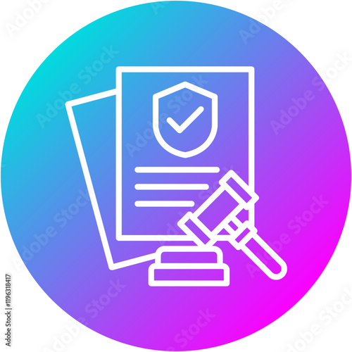 Legal Compliance Icon