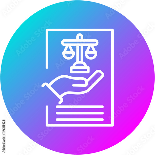 Legal Support Icon