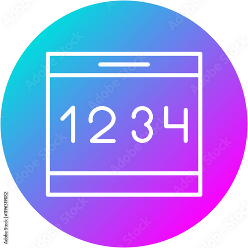 Running Bib Icon