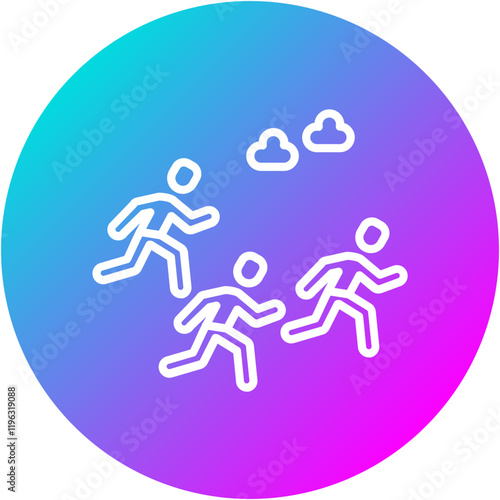 Running Group Icon