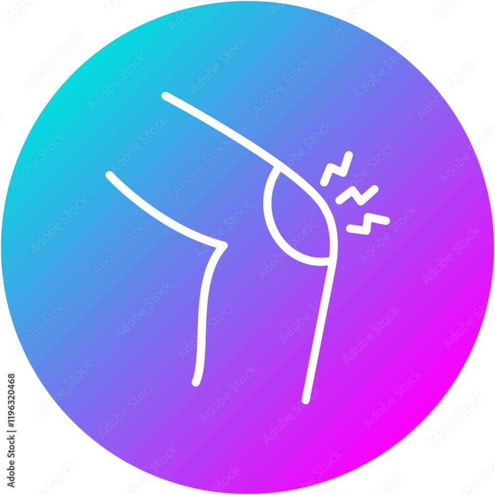Knee Pain Icon