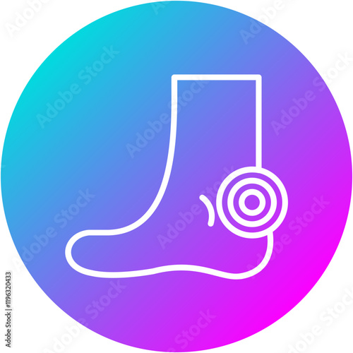 Ankle Pain Icon