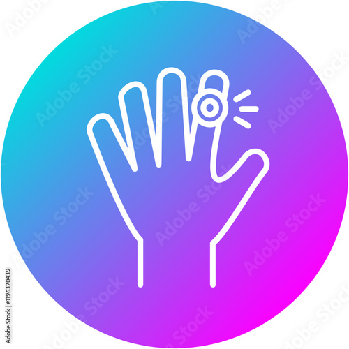 Finger Pain Icon