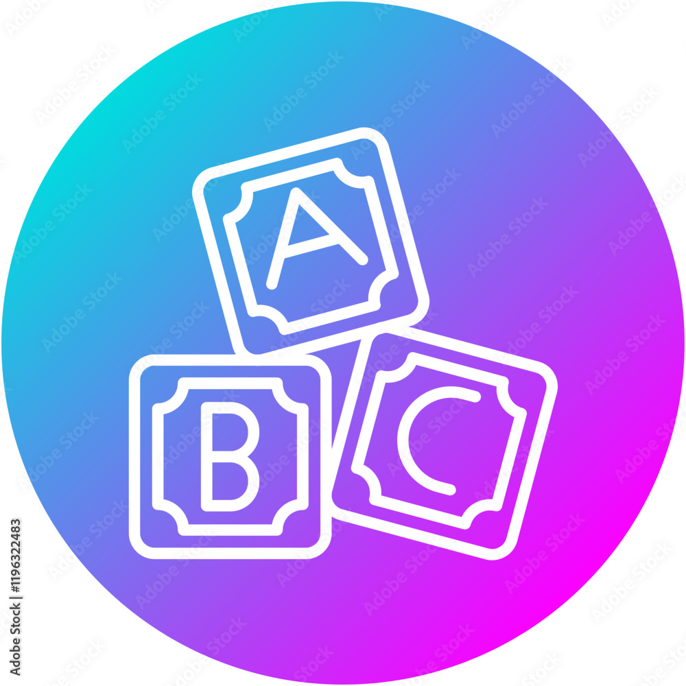 ABC Blocks Icon ABC Blocks Icon