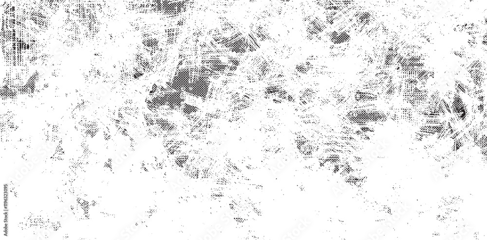 Obraz premium Subtle halftone grunge urban texture vector. Grunge background of black and white. white concrete wall texture background 