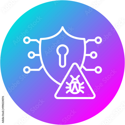 Cyber threat Icon